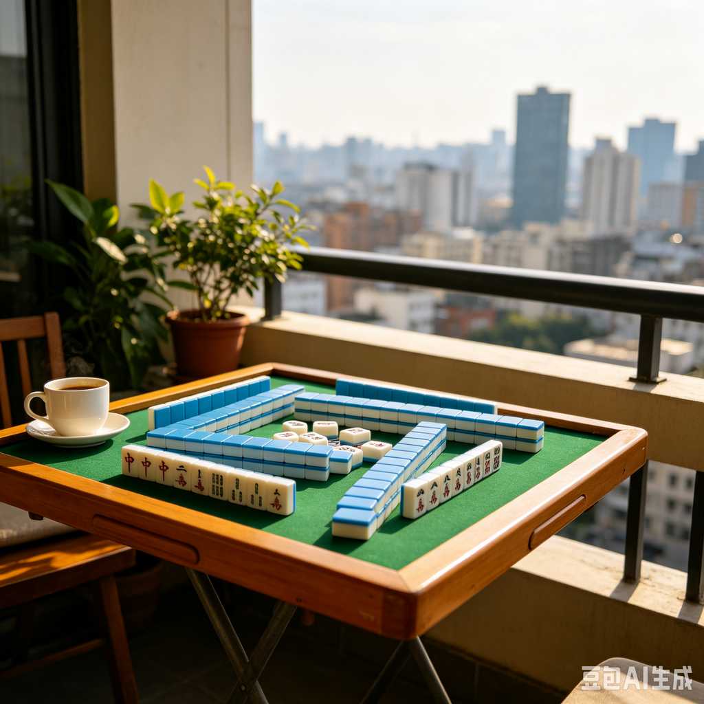 colorful mahjong score chips