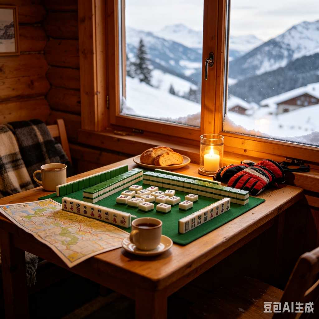 fashion mahjong set gift