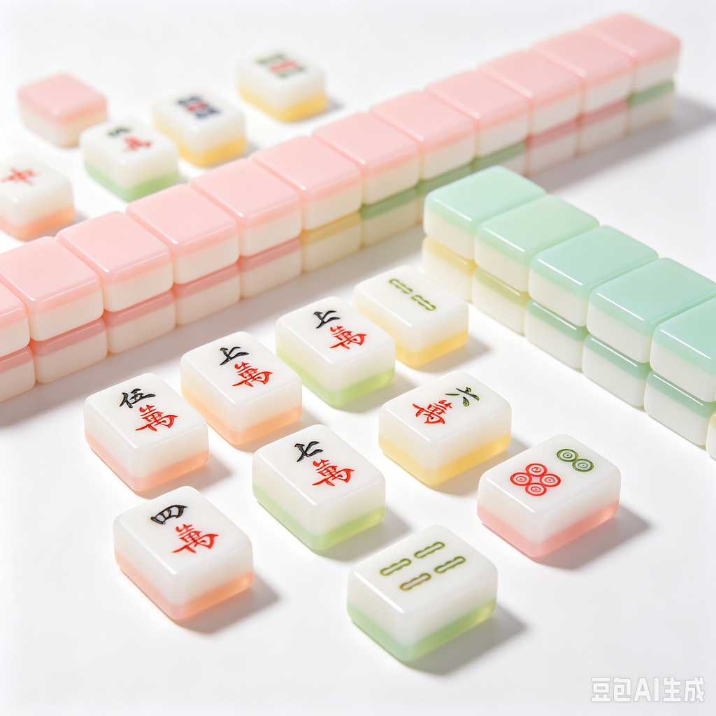 luxury minimalist mahjong set